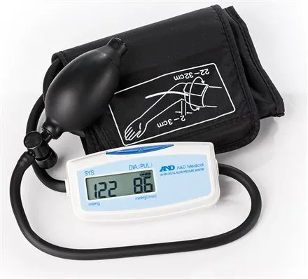 Тонометр полуавтоматический на плечо AND UA-604 с манжетой 22-32 см