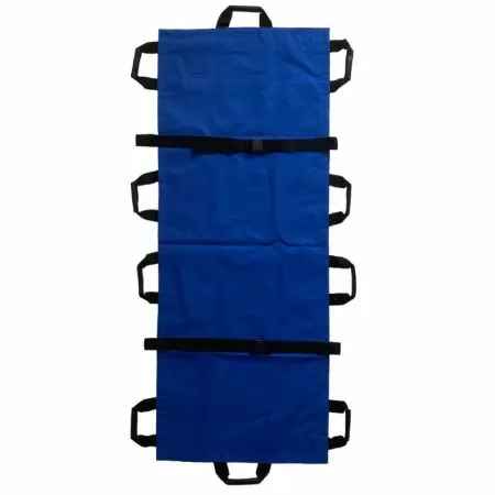 Носилки мягкие DDJ-8A с ремнями, размер 185х68см, синие
