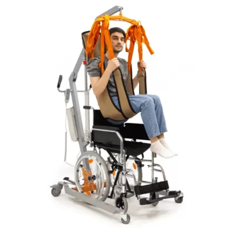 Подвес-гамак для подъемника с поддержкой головы МЕТ RS-300 Strong, артикул 20457, универсальный, с пластиковыми вставками