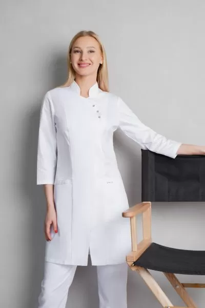 Блуза медицинская женская "Доктор Стиль" Восток (рукав 3/4)