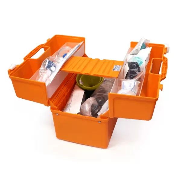 Набор реанимационный педиатрический для оказания скорой медицинской помощи МЕДПЛАНТ НИП-02 в укладке УМСП-01-Пм/2, артикул 1552