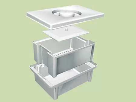 ЕДПО-5-02-2 контейнер для дезинфекции и обработки медицинских изделий