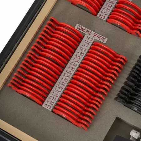 Набор на 103 пробных очковых линз Армед в пластиковой обойме с оправой без поверки