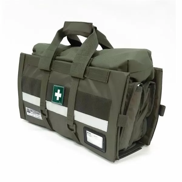Набор первой помощи НПП МЕДПЛАНТ расширенный исполнение 1 в сумке-трансформере универсальной раскладной СУРт-01, цвет олива, артикул 1446