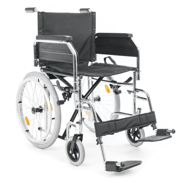 Кресло-коляска МЕТ TRANSIT 150 для узких проходов, ширина сиденья 48 см, колеса пневматические