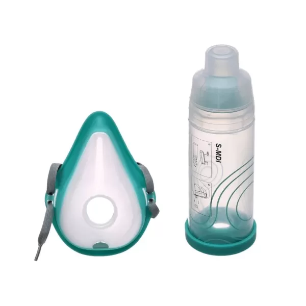 Камера/спейсер аэрозольная, клапанная PROMEDANZ S-MDI с маской для взрослых