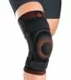 Бандаж на коленный сустав Orliman 9106 с силиконовым кольцом и полицентрическими шарнирами, черный