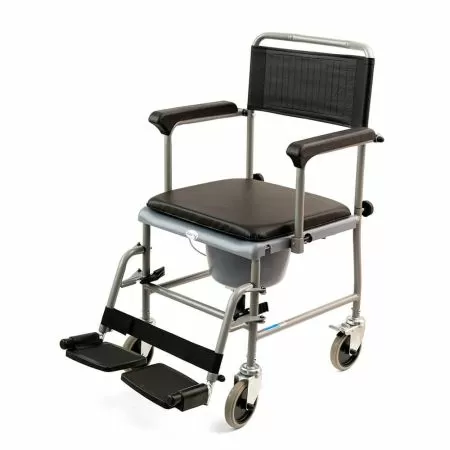 Кресло-каталка Barry W2 с санитарным оснащением, ширина сиденья 44 см