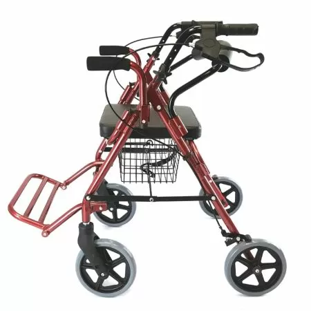 Ходунки-каталка "Titan Deutschland Gmbh" на четырех колесах с подножкой LY-582, серия "Optimal-Kappa