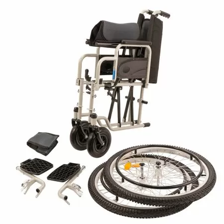 Кресло-коляска Barry D7, ширина сиденья 44 см, колеса пневматические