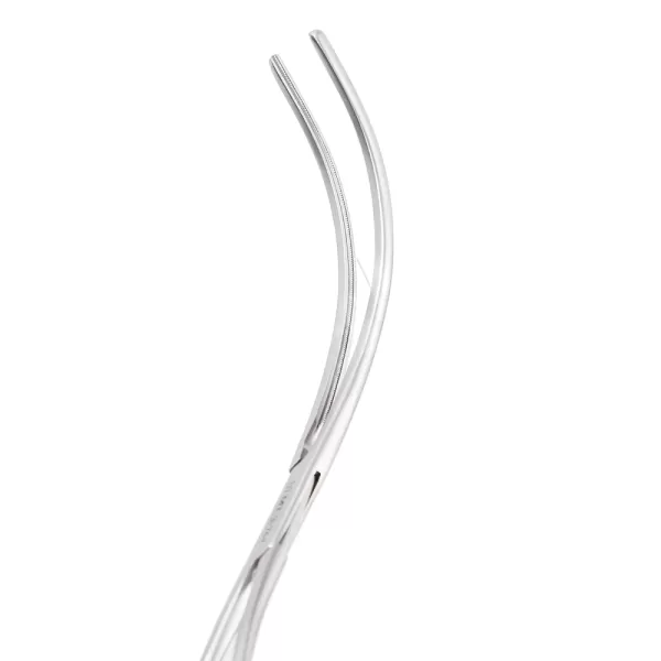 Зажим сосудистый периферический по Де Беки ПТО Медтехника, изогнутый по радиусу, 190 мм 