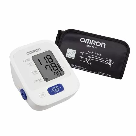 Тонометр автоматический на плечо OMRON M2 Comfort с манжетой 22-42 см и адаптером (HEM-7123-ALRU)