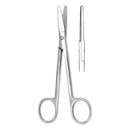 Ножницы хирургические прямые 150 мм Hilbro 10.0016.15