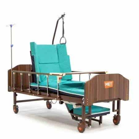 Кровать электрическая MET EMET, артикул 17132, кардиокресло, туалет, нагрузка до 180 кг