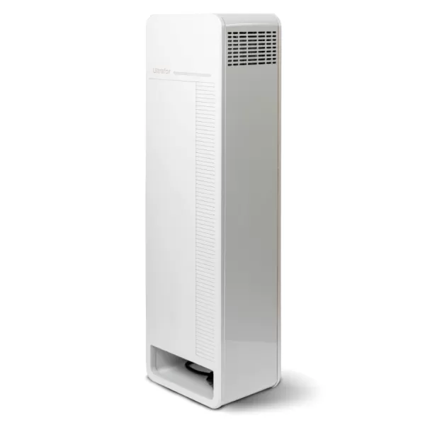 Облучатель-рециркулятор бактерицидный бытовой Ultrafor, 2 лампы по 30 Вт, с счетчиком наработки ламп, белый