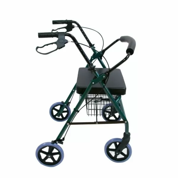 Ходунки-роллаторы PMR882W с сиденьем, складные, грузоподъемность до 220 кг