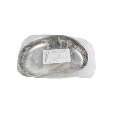 Лоток почкообразный Surgicon ЛМП-200 Т-200, размер 200х120х30, объем 0,3л, сталь 