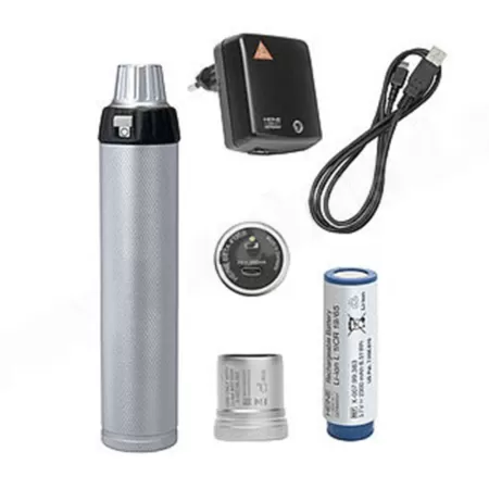 Дерматоскоп Heine DELTA 20 К-262.28.388 с рукояткой BETA TR, сетевым адаптером и футляром для хранения