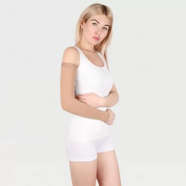 Рукав компрессионный IDEALISTA ID-401 1 класс компрессии цвет карамель 