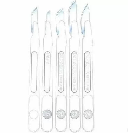 Скальпели одноразовые "Paragon" (10шт в уп.)