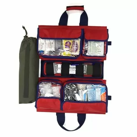 Набор первой помощи НПП МЕДПЛАНТ расширенный исполнение 2 в сумке-трансформере универсальной раскладной СУРт-01, артикул 1519