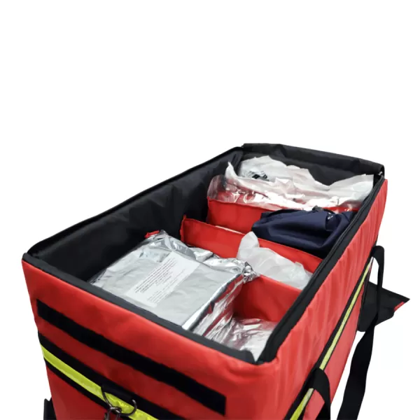 Укладка для оказания первой помощи пострадавшим на ЖД транспорте по приказу 258н МЕДПЛАНТ в сумке универсальной СМУ-04.0, артикул 1666