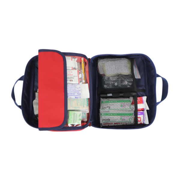 Аптечка для оказания первой помощи с применением медицинских изделий пострадавшим в дорожно-транспортных происшествиях сотрудниками ГИБДД МВД РФ по приказу 207н МЕДПЛАНТ в сумке-чехле Волонтер-5, артикул 1672