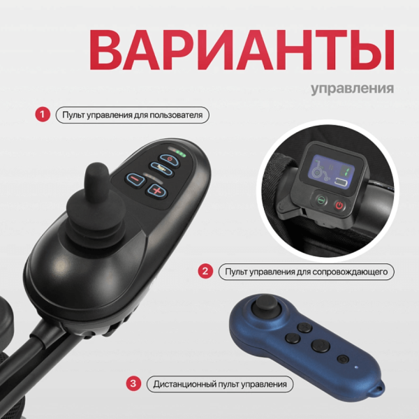Кресло-коляска с электроприводом ORTONICA Pulse 610