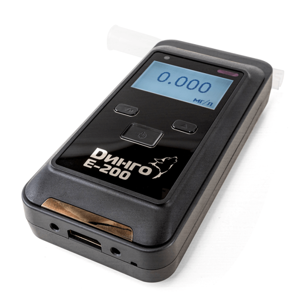Алкотестер профессиональный Динго E-200 SD со слотом для SD карты