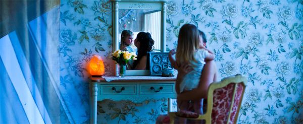 Неограненная солевая лампа Stay Gold в комплекте "Скала". 1-2 кг