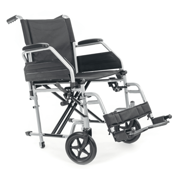 Кресло-коляска МЕТ TRANSIT 350 с транзитными колесами, колеса пневматические