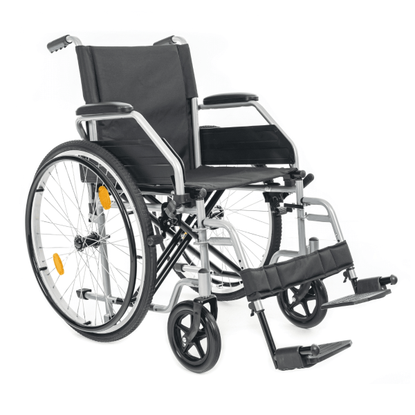 Кресло-коляска МЕТ TRANSIT 350 с транзитными колесами, колеса пневматические